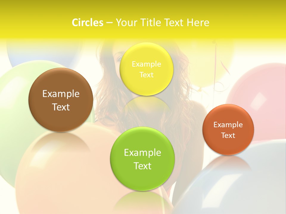 Person Positive Carefree PowerPoint Template