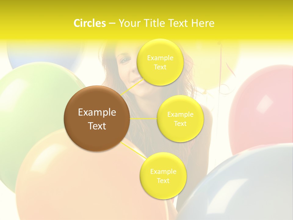 Person Positive Carefree PowerPoint Template