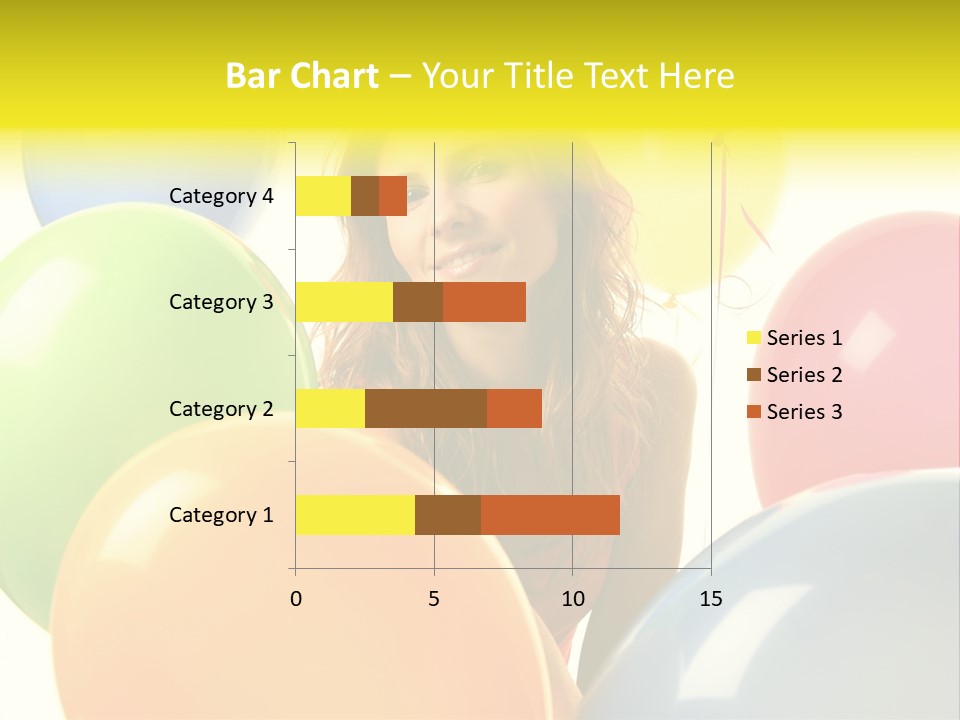 Person Positive Carefree PowerPoint Template