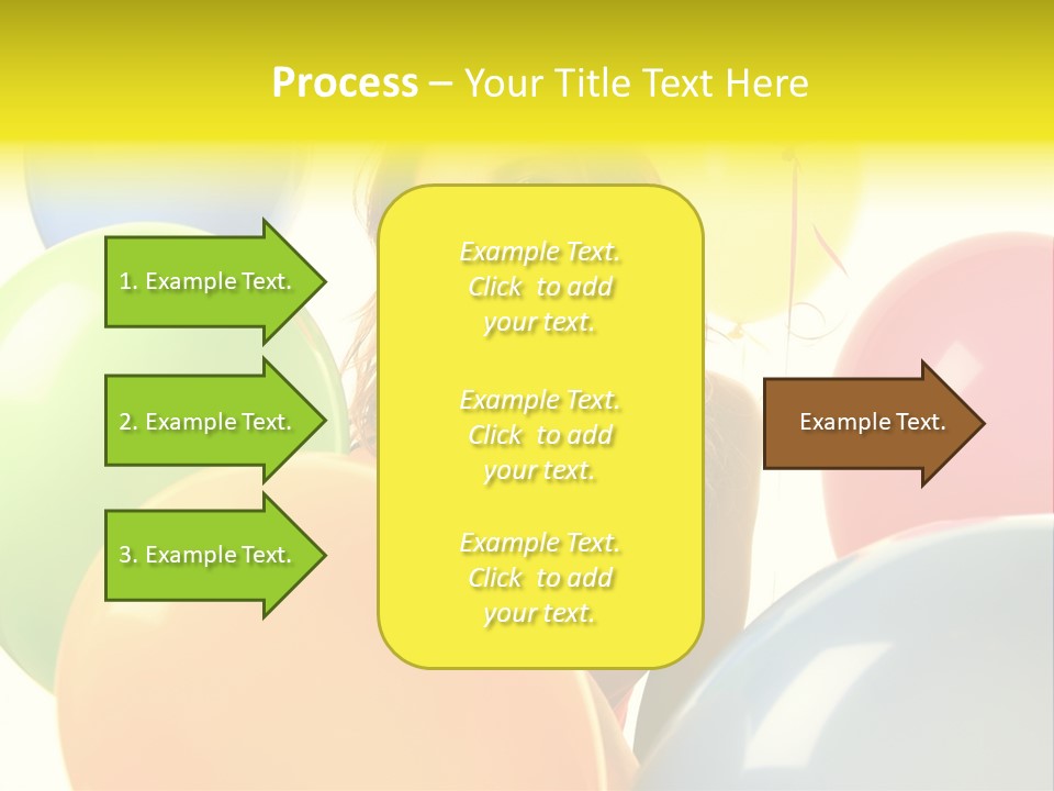 Person Positive Carefree PowerPoint Template
