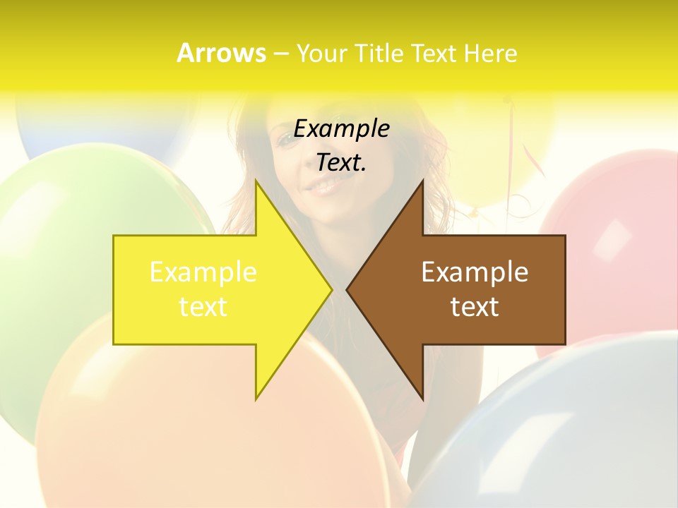 Person Positive Carefree PowerPoint Template
