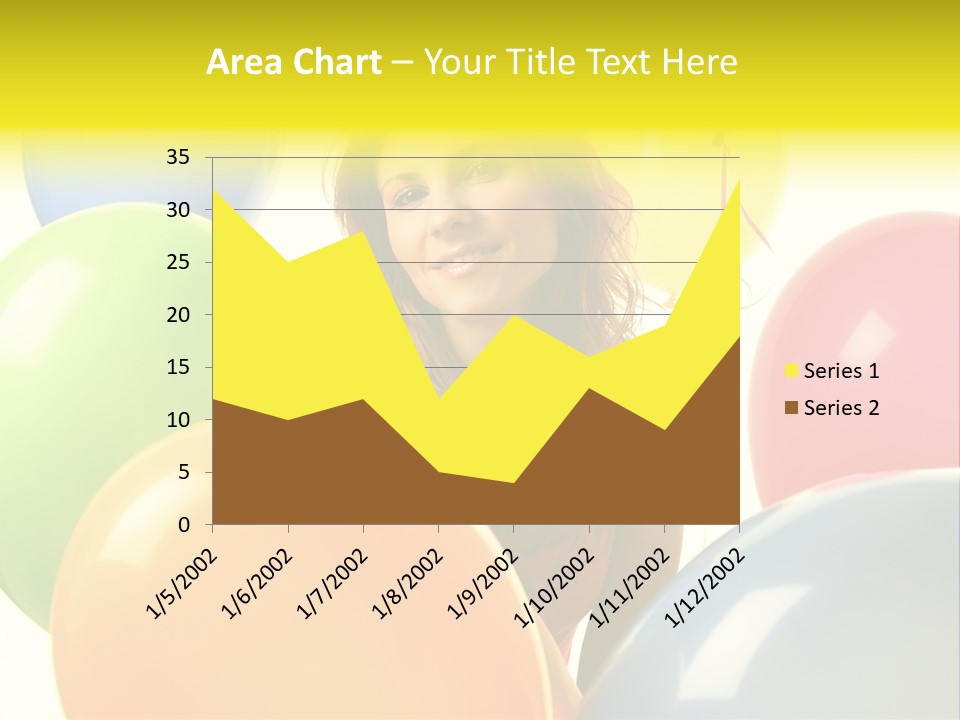 Person Positive Carefree PowerPoint Template