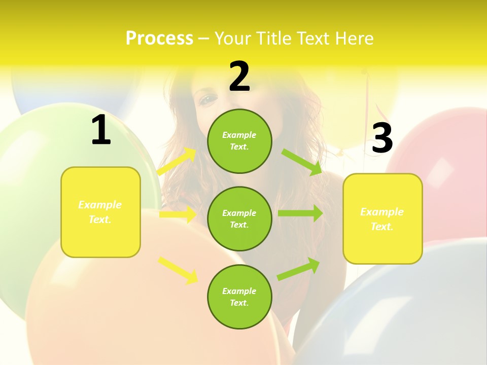 Person Positive Carefree PowerPoint Template
