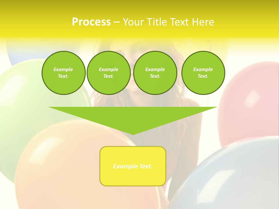 Person Positive Carefree PowerPoint Template