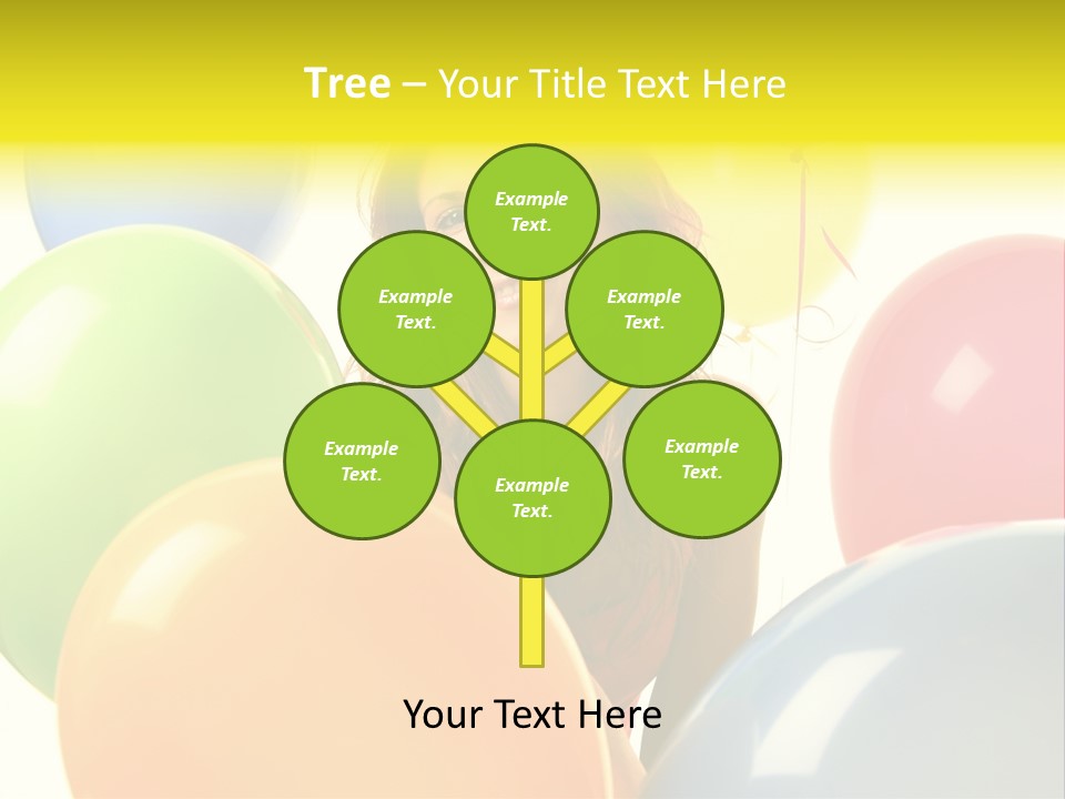 Person Positive Carefree PowerPoint Template