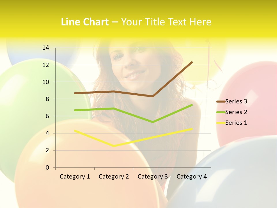 Person Positive Carefree PowerPoint Template