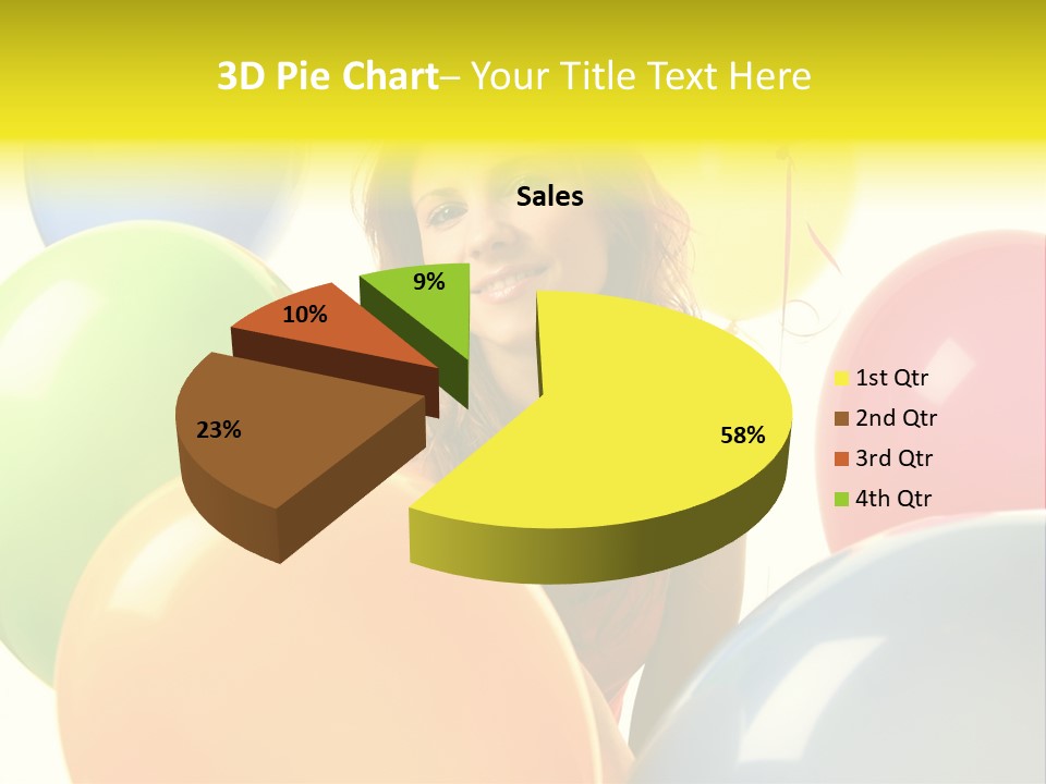 Person Positive Carefree PowerPoint Template