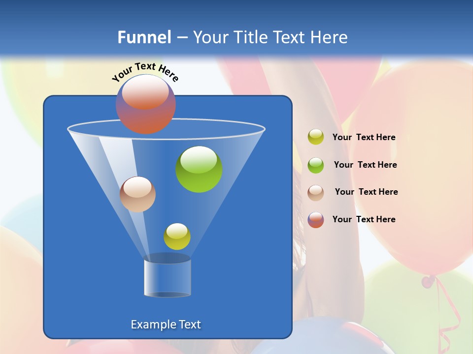 Posing Woman Fun PowerPoint Template