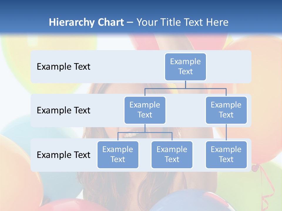 Posing Woman Fun PowerPoint Template
