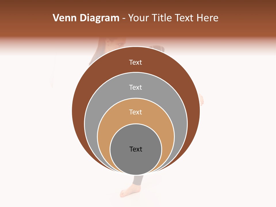 Kung Karate Leg PowerPoint Template