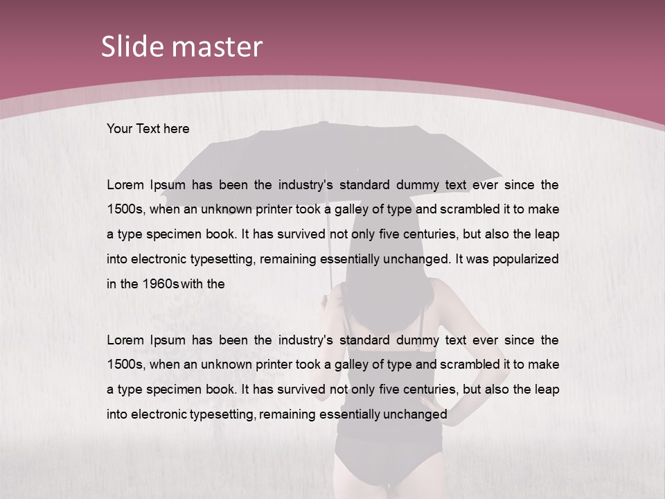 People Y Fog PowerPoint Template