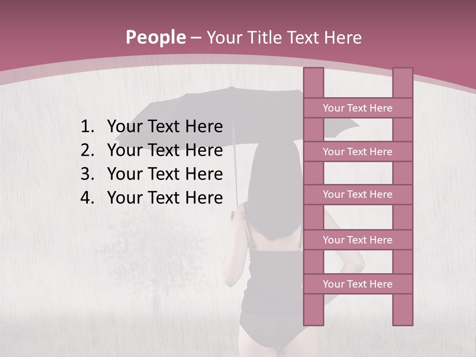 People Y Fog PowerPoint Template