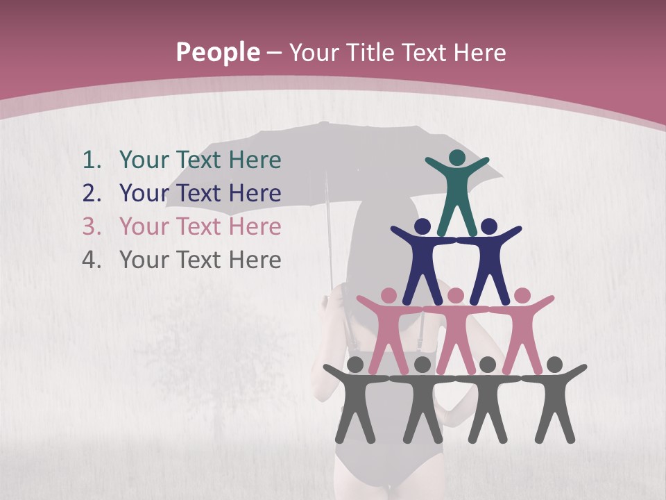People Y Fog PowerPoint Template