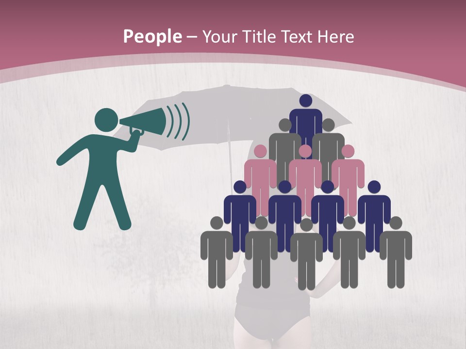 People Y Fog PowerPoint Template