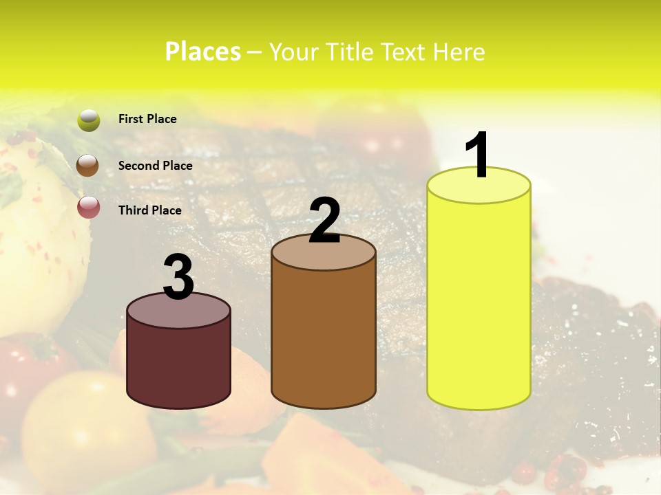 Herb Salad Well Done PowerPoint Template