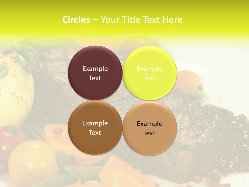 Herb Salad Well Done PowerPoint Template