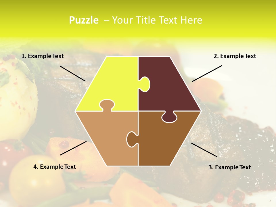 Herb Salad Well Done PowerPoint Template