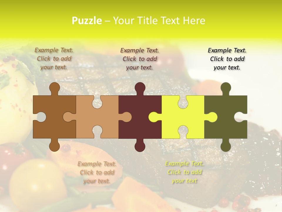 Herb Salad Well Done PowerPoint Template