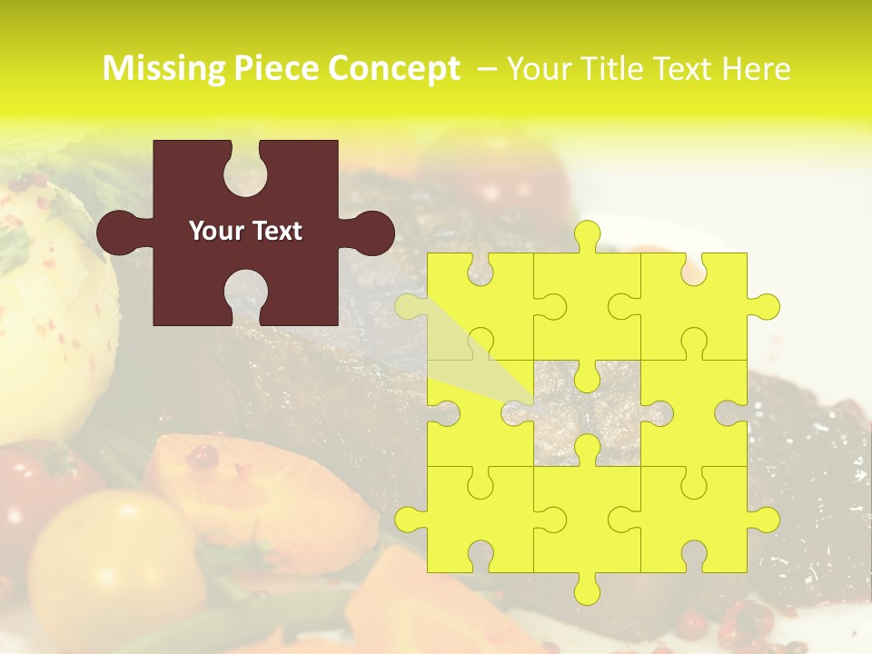 Herb Salad Well Done PowerPoint Template