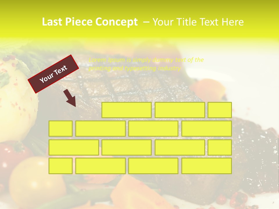 Herb Salad Well Done PowerPoint Template