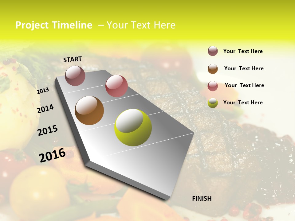 Herb Salad Well Done PowerPoint Template