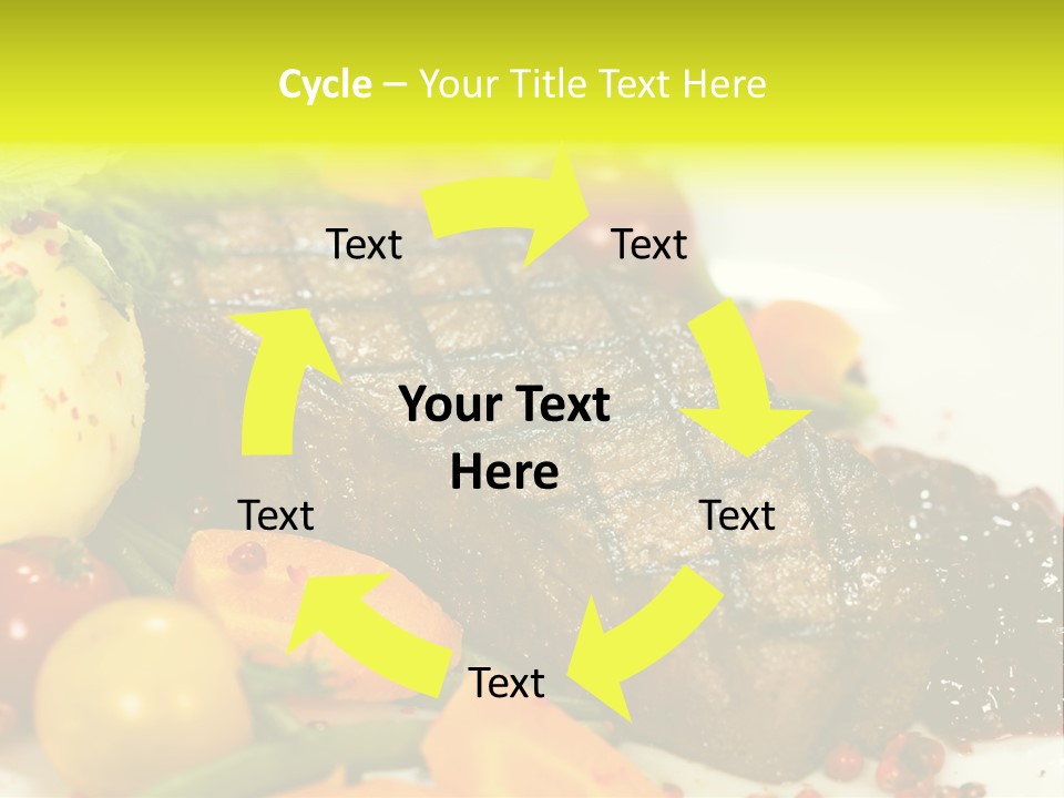 Herb Salad Well Done PowerPoint Template