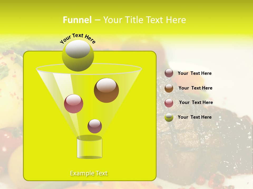 Herb Salad Well Done PowerPoint Template