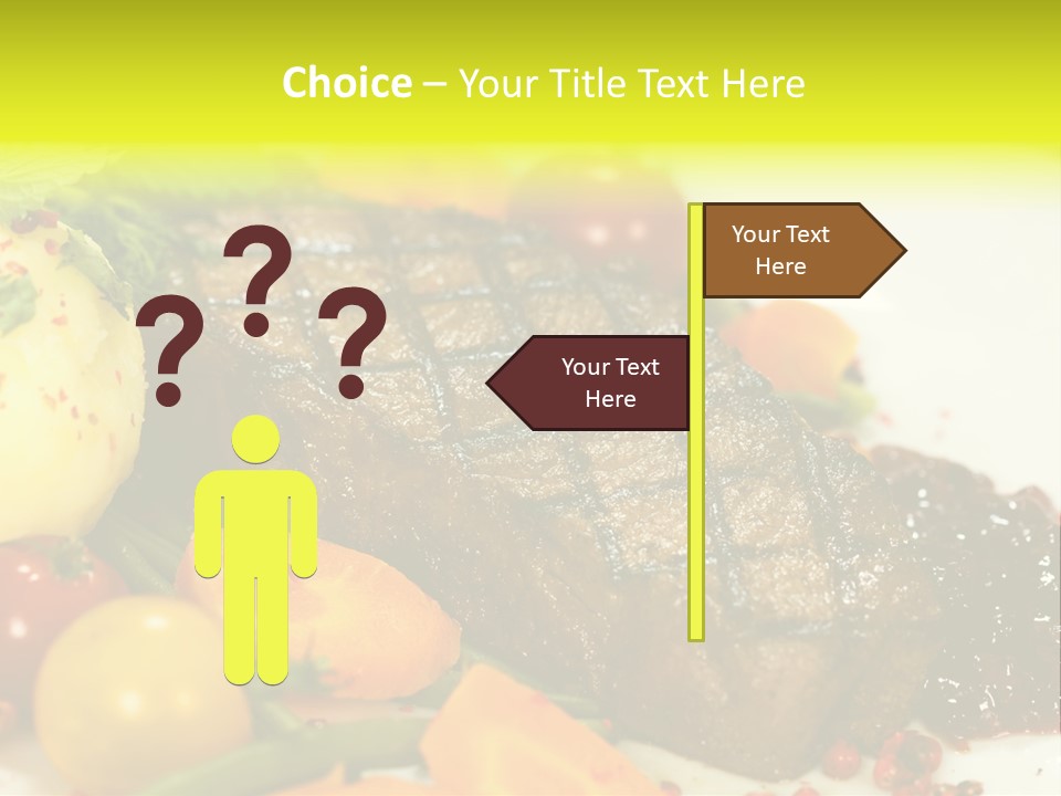 Herb Salad Well Done PowerPoint Template