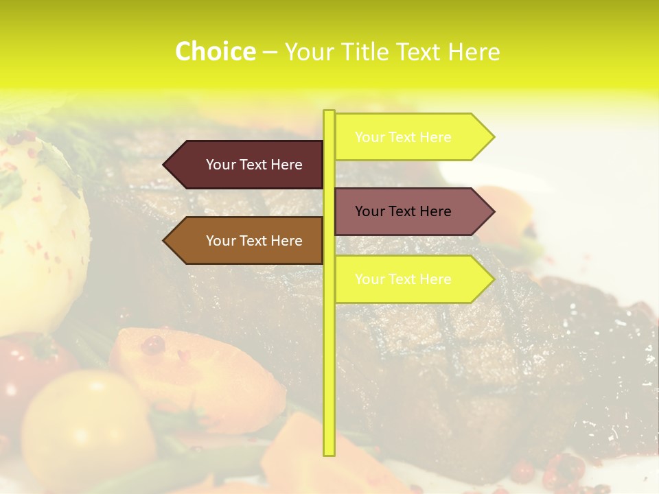 Herb Salad Well Done PowerPoint Template