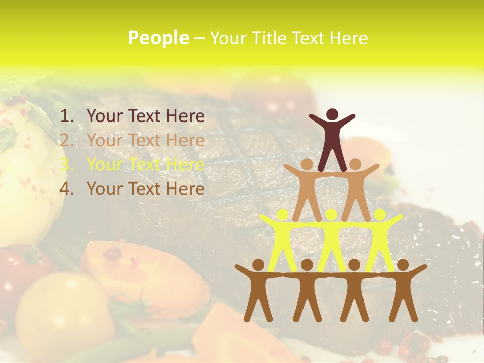 Herb Salad Well Done PowerPoint Template