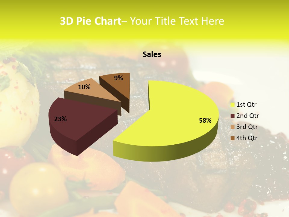 Herb Salad Well Done PowerPoint Template
