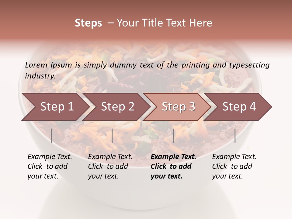 Beans Bowl Black Beans PowerPoint Template