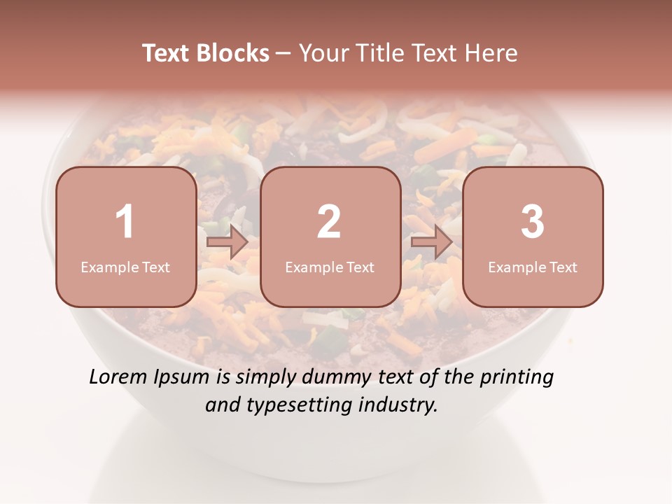 Beans Bowl Black Beans PowerPoint Template