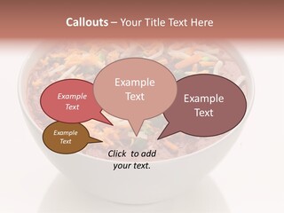 Beans Bowl Black Beans PowerPoint Template
