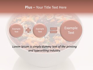 Beans Bowl Black Beans PowerPoint Template