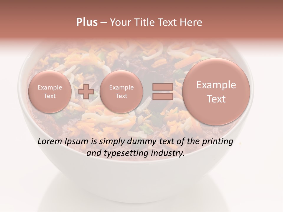 Beans Bowl Black Beans PowerPoint Template