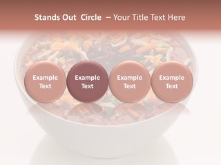 Beans Bowl Black Beans PowerPoint Template