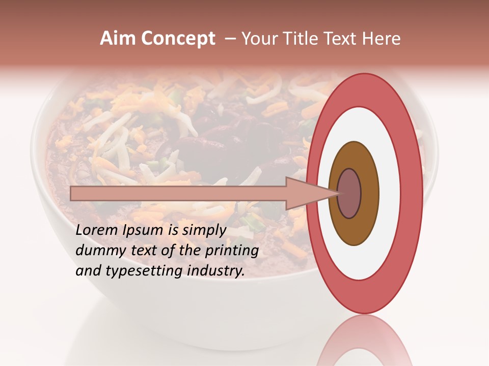 Beans Bowl Black Beans PowerPoint Template