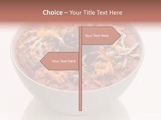 Beans Bowl Black Beans PowerPoint Template
