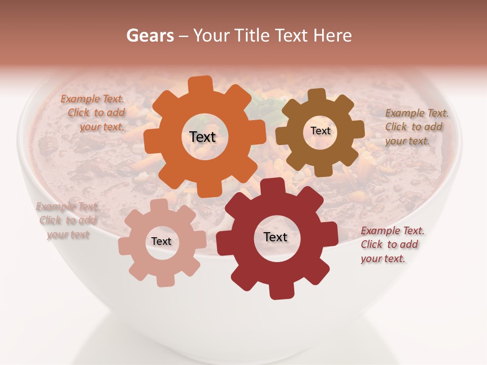 Beans Vegetables Dinner PowerPoint Template