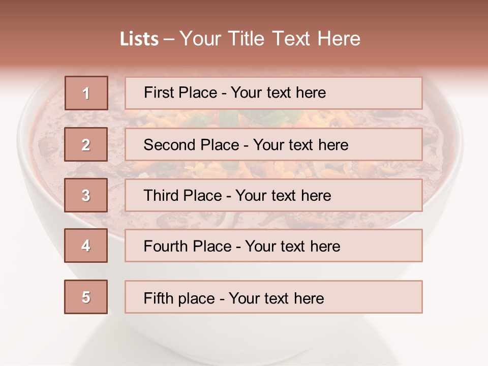 Beans Vegetables Dinner PowerPoint Template