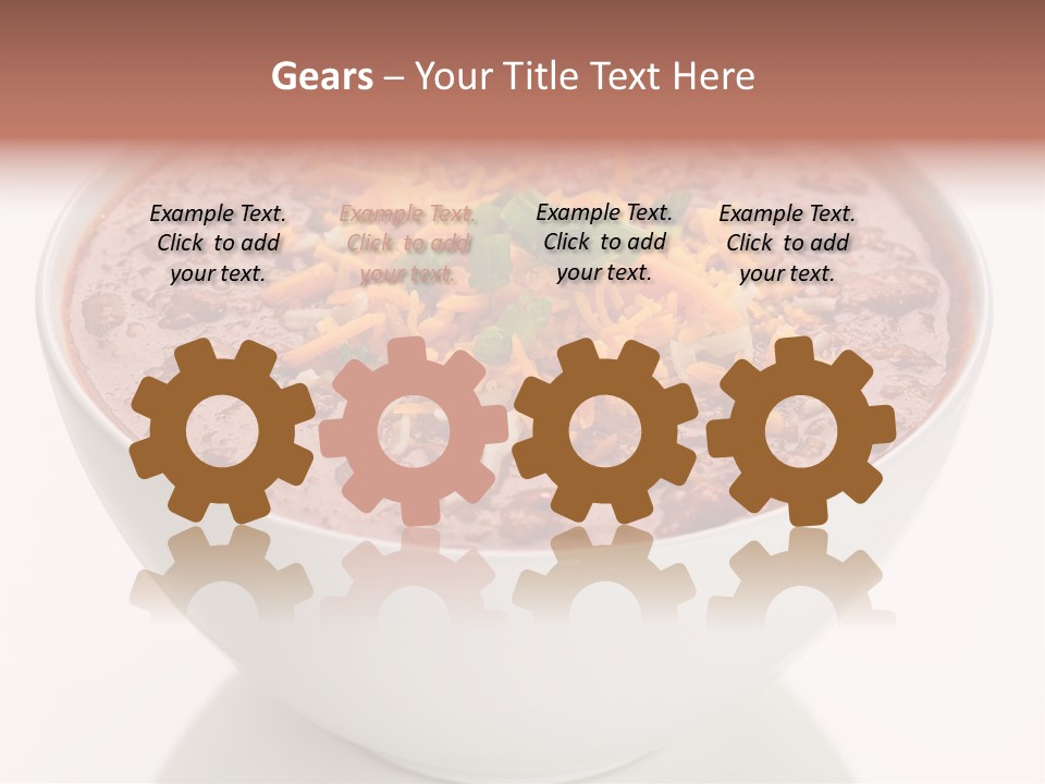 Beans Vegetables Dinner PowerPoint Template