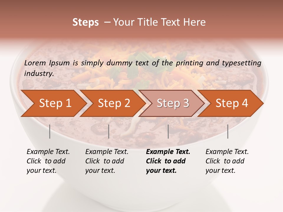 Beans Vegetables Dinner PowerPoint Template