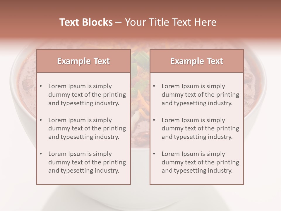 Beans Vegetables Dinner PowerPoint Template
