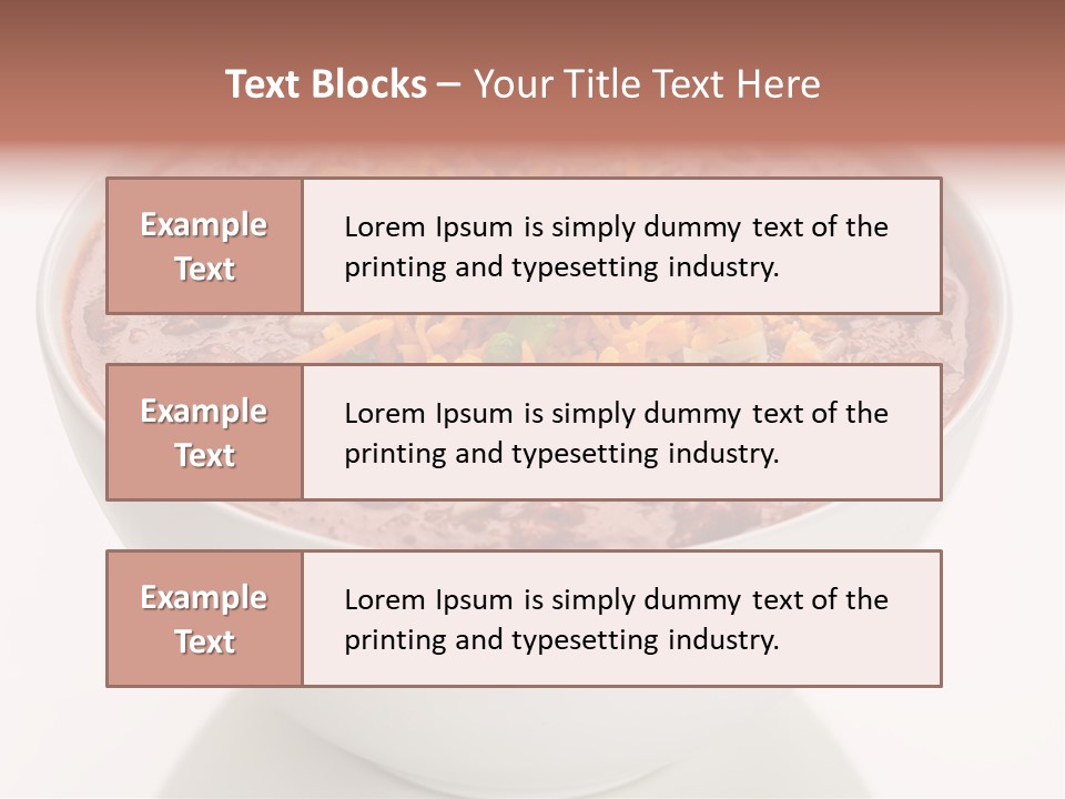 Beans Vegetables Dinner PowerPoint Template