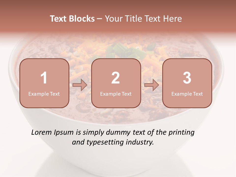 Beans Vegetables Dinner PowerPoint Template