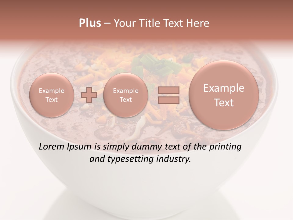 Beans Vegetables Dinner PowerPoint Template
