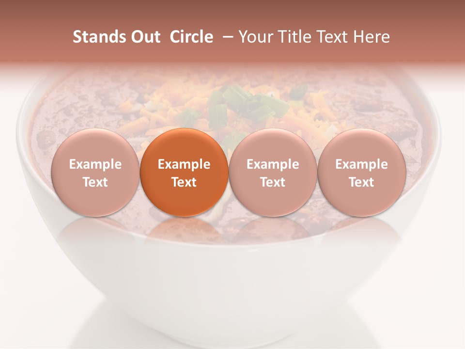 Beans Vegetables Dinner PowerPoint Template