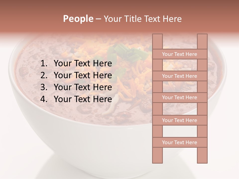 Beans Vegetables Dinner PowerPoint Template