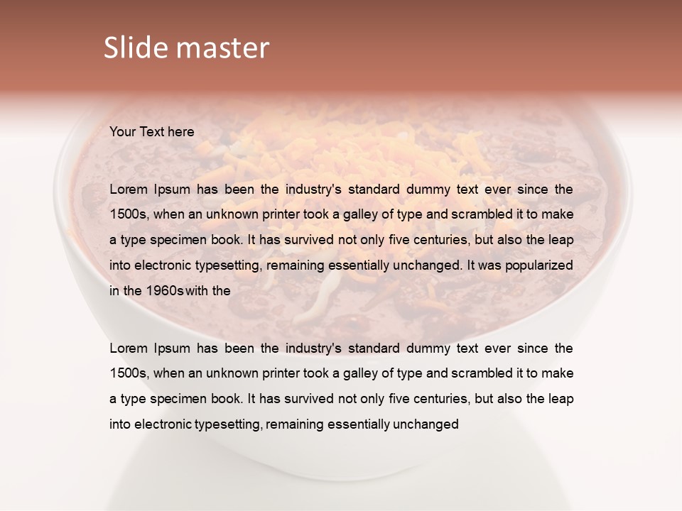 Meat Food Unhealthy PowerPoint Template